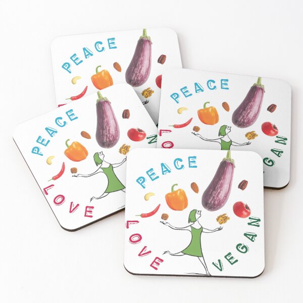Item preview, Peace love Vegan designed and sold by Lemoonxde.