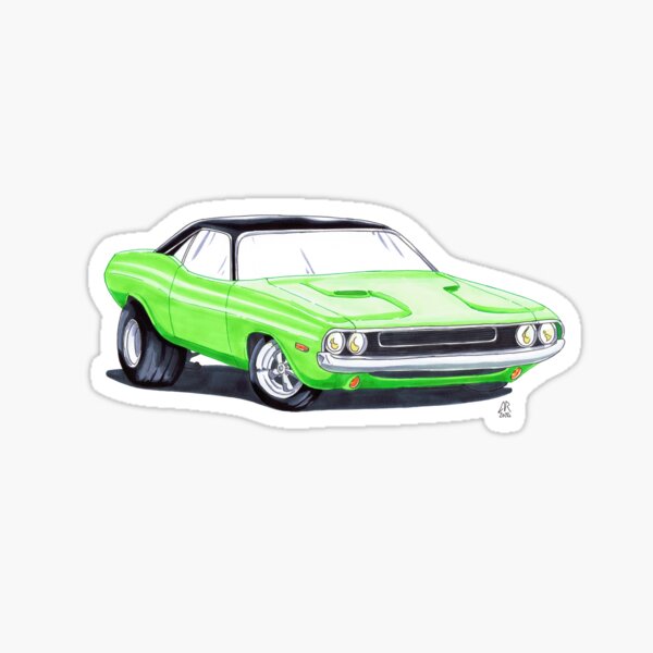 Dodge Challenger Sticker