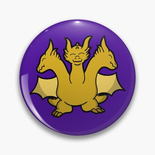 Item preview, Tiny little king Ghidorah designed and sold by SketchyMallrat.