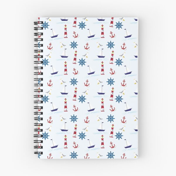 Item preview, Nautical Boat, Lighthouse, & Anchor designed and sold by adametzb.