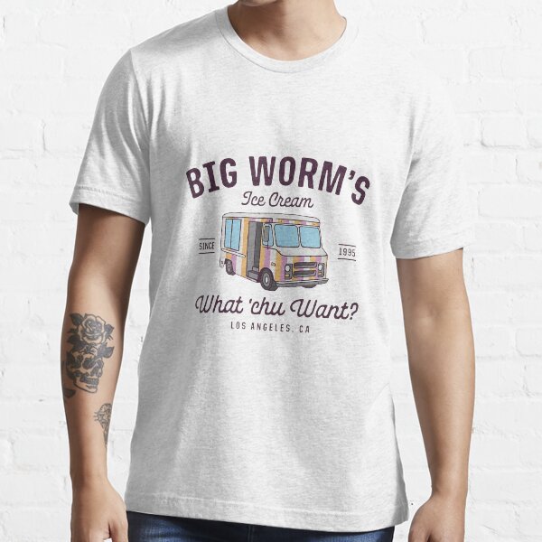 big worm ice cream shirt