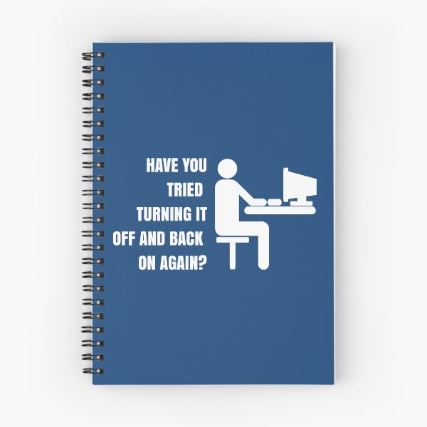 Item preview, Have You Tried Turning it Off and Back On Again? designed and sold by Laser Brain, Ink..