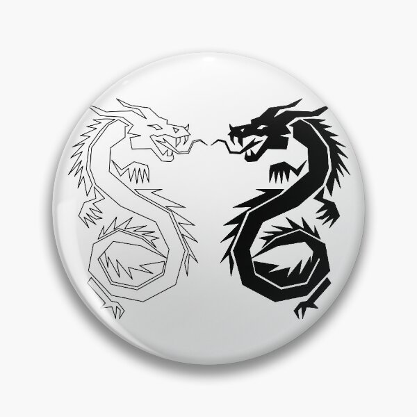 Item preview, YIN YANG DRAGON designed and sold by the Zarock Shop.