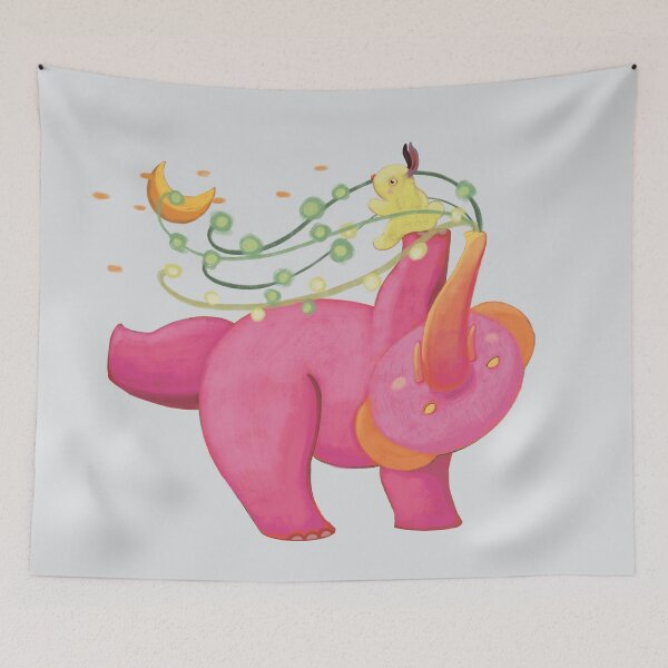 Item preview, Yoga Elephant no.2 designed and sold by Supachet.
