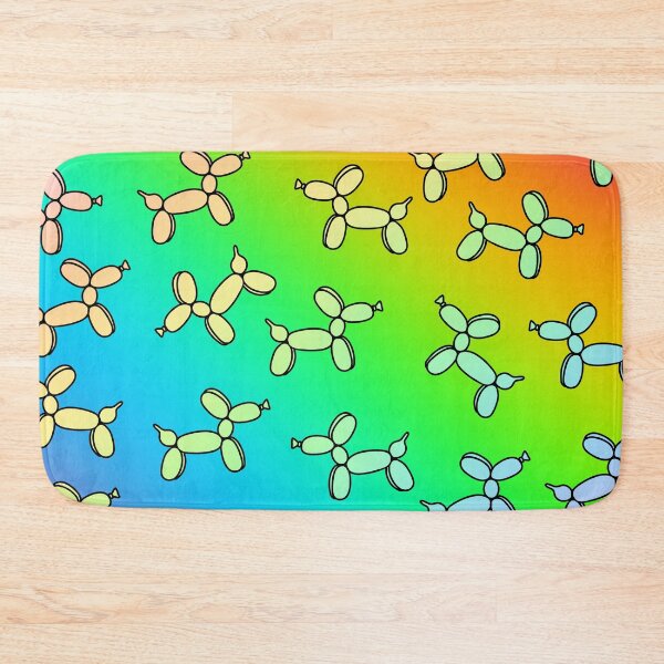 Item preview, Super Colorful Balloon Dogs Print! (Double Rainbow Gradient) designed and sold by KelseyLovelle.