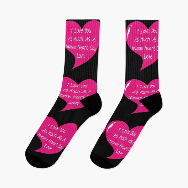 Item preview, I Love You As Much As A Human Heart Can Love designed and sold by Lakki-s.