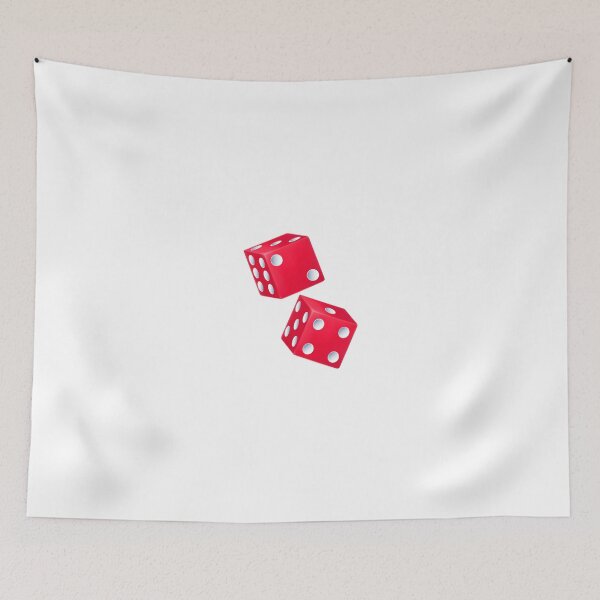 Item preview, Casino dice of red colour designed and sold by lalitkumar18.