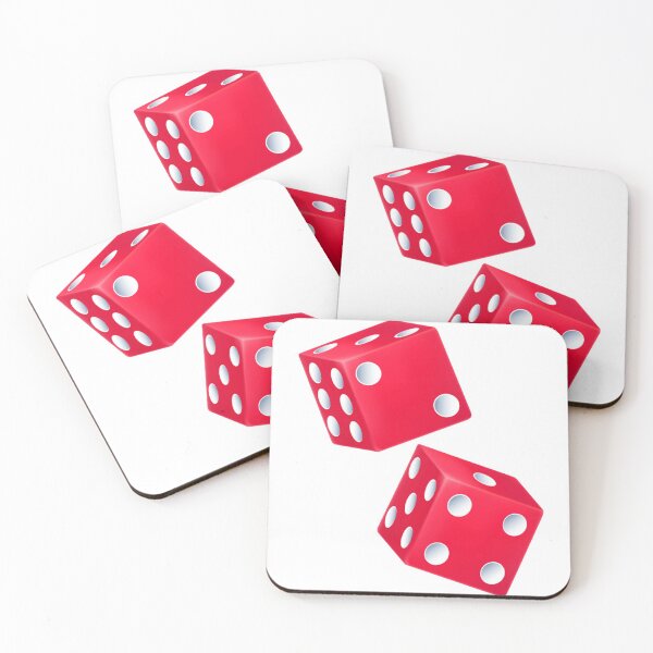 Item preview, Casino dice of red colour designed and sold by lalitkumar18.