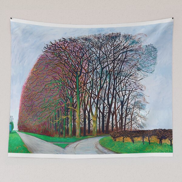 Item preview, beautifule tree painting hockney designed and sold by tinevalentine.