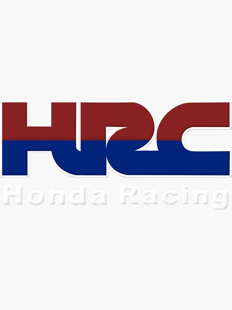 HRC Honda Racing  Sticker for Sale by ShotEsquire