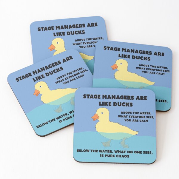 Item preview, Stage Manager Duck designed and sold by KiannasMind.