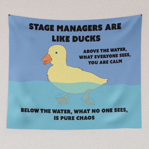 Item preview, Stage Manager Duck designed and sold by KiannasMind.