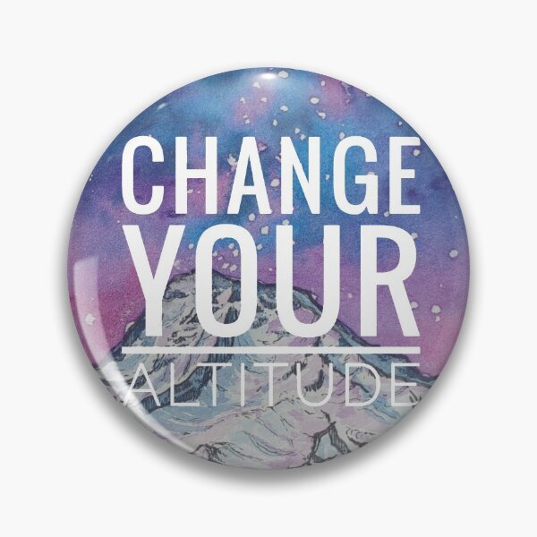 Item preview, Change Your Altitude Alpine Art designed and sold by MotherOfBears.