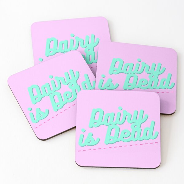 Item preview, Dairy is Dead retro graphic text design designed and sold by Wenellen.