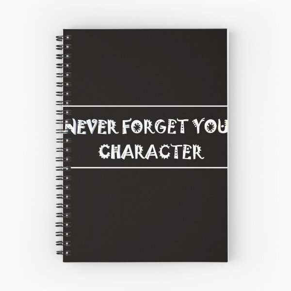 Item preview, Never forget your character designed and sold by Creative fashion Mix.