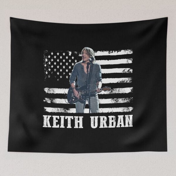 Item preview, Distressed American Flag Keith Music Legend designed and sold by JaidenJoe.