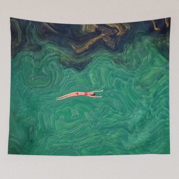 Item preview, water rest drawing art designed and sold by tinevalentine.