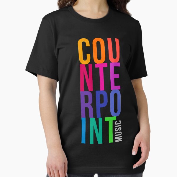 Counterpoint Music Wrapped Rainbow Logo Essential T-Shirt