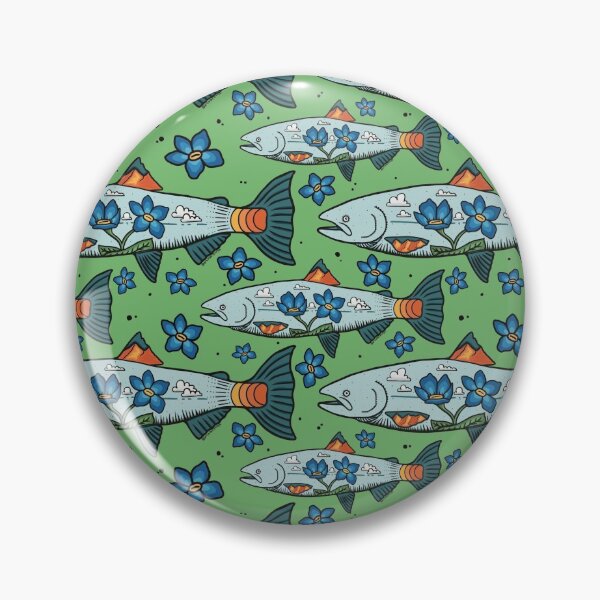 Item preview, Forget Me Not Salmon designed and sold by Artbybrittneyk.