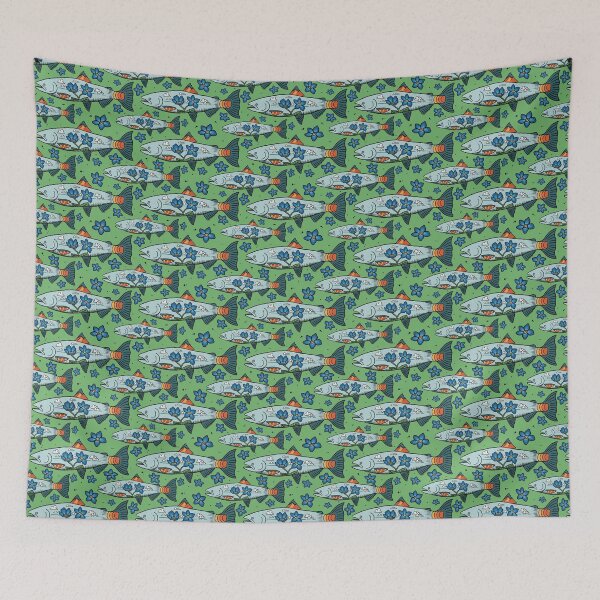 Item preview, Forget Me Not Salmon designed and sold by Artbybrittneyk.