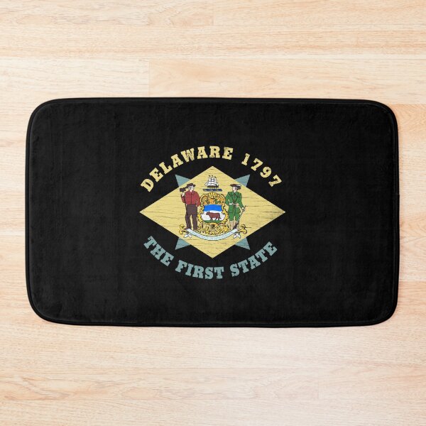 Item preview, DELAWARE 1797 THE FIRST STATE FLAG designed and sold by Madjack Tees Kiwi SuperStore.