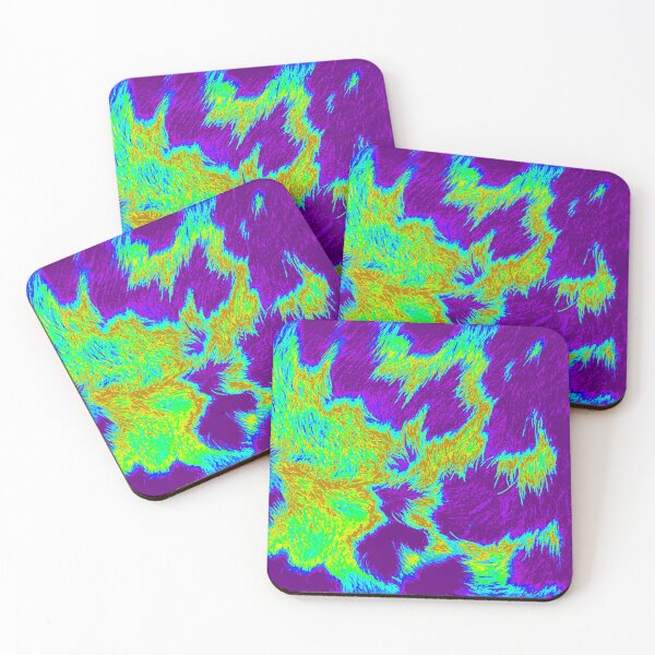Item preview, COW LOVERS COLOURFUL  SPECKLE PARK FANTASY FUR  designed and sold by Opalbluerose.