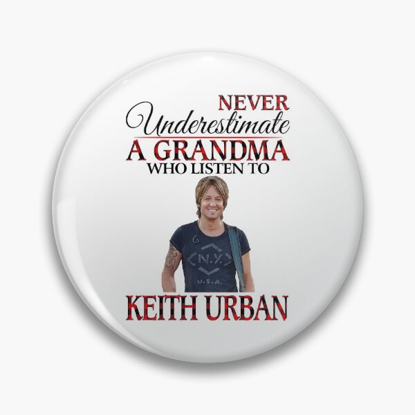 Item preview, Never Underestimate a Grandma who listens to Keith designed and sold by JaidenJoe.