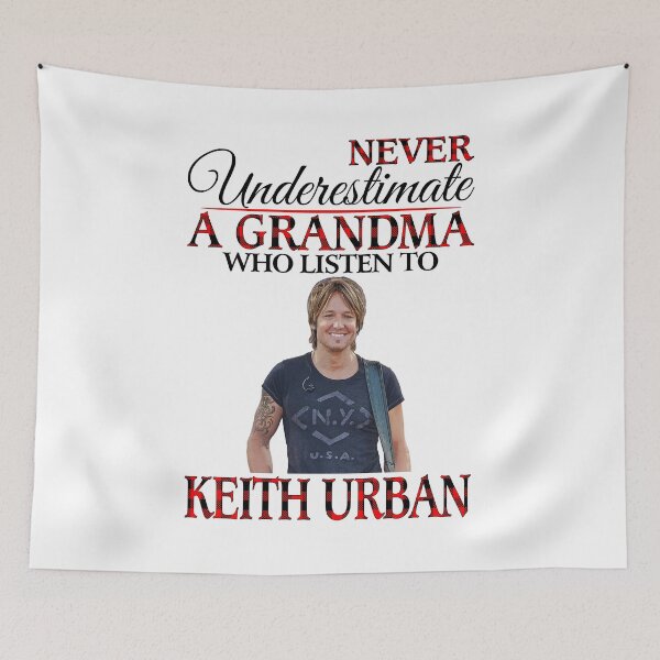 Item preview, Never Underestimate a Grandma who listens to Keith designed and sold by JaidenJoe.