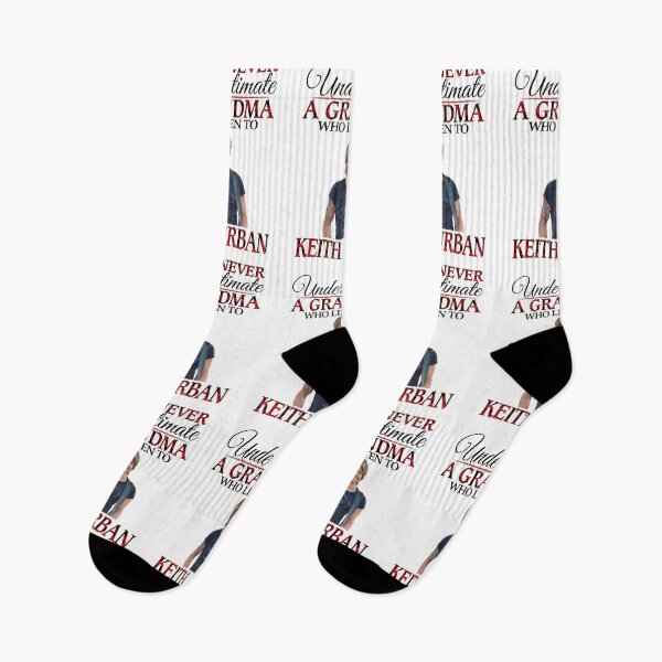 Item preview, Never Underestimate a Grandma who listens to Keith designed and sold by JaidenJoe.