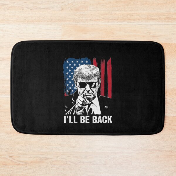 Item preview, Ill Be Back Funny Trump 2024 45 47 Save America designed and sold by marymc curdy ⭐⭐⭐⭐⭐.