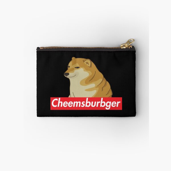 Aperçu de l'œuvre Étiquette Cheems Cheemsburbger créée et vendue par Rzera-.