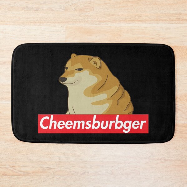 Item preview, Cheems Cheemsburbger Label designed and sold by Rzera-.