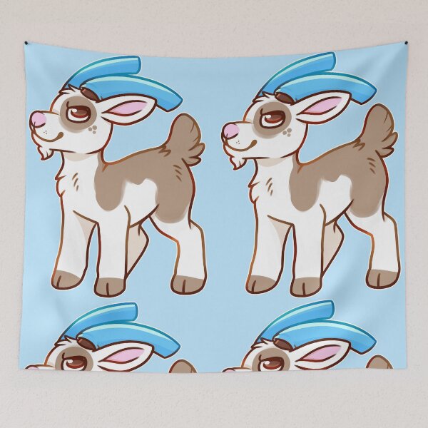 Item preview, Goat with Pool Noodles designed and sold by leashonlife.