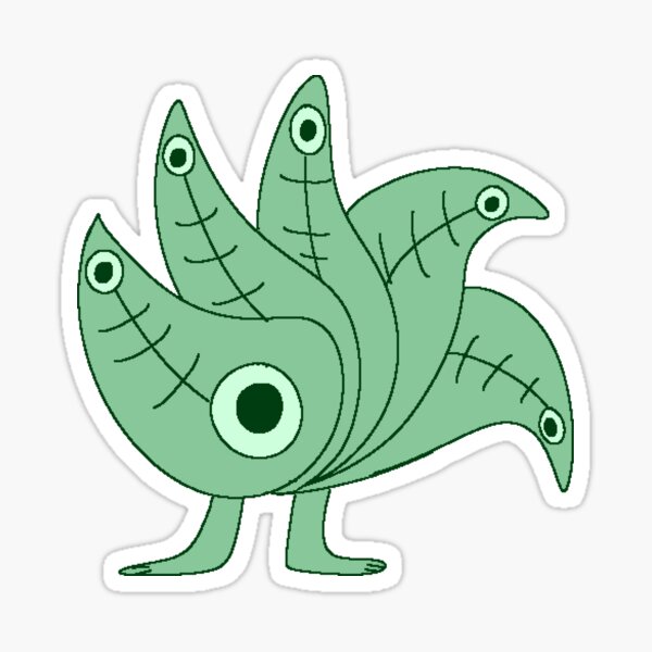 Leaf Critter Sticker