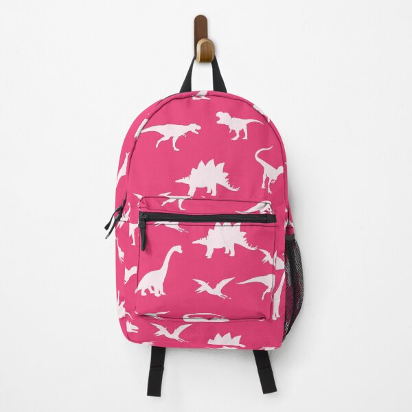 Item preview, Pink and White Dinosaur Pattern Design designed and sold by boopsblunt.