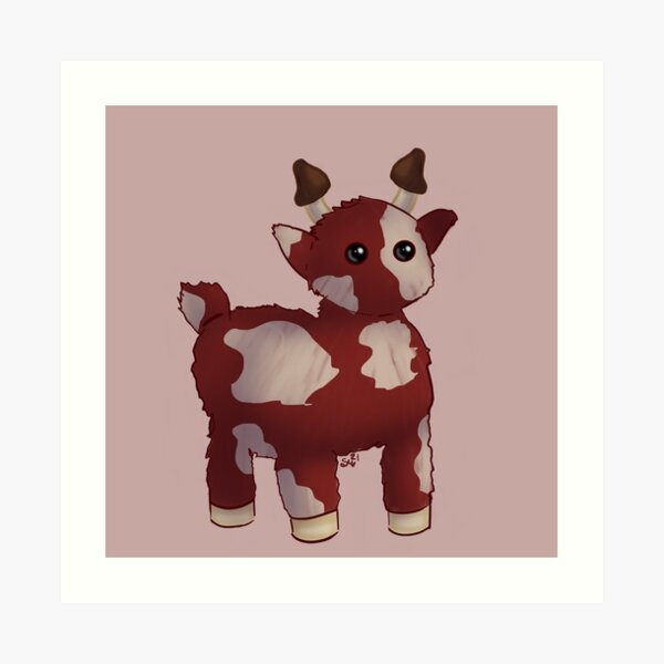 Mushroom Cow Art Prints | Redbubble