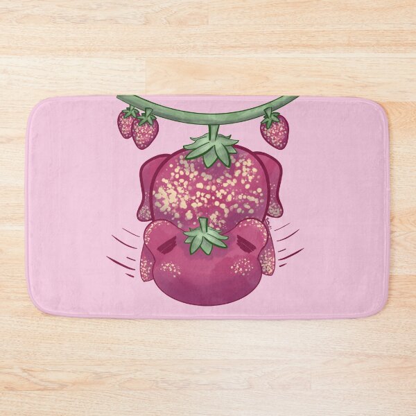Item preview, Hanging strawberry frog  designed and sold by SpeepsMidnight.