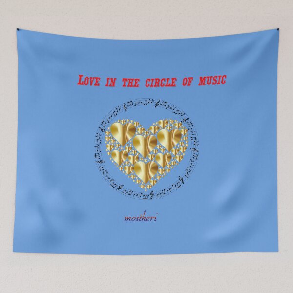 Item preview, Love in the circle of music designed and sold by mostheristore.