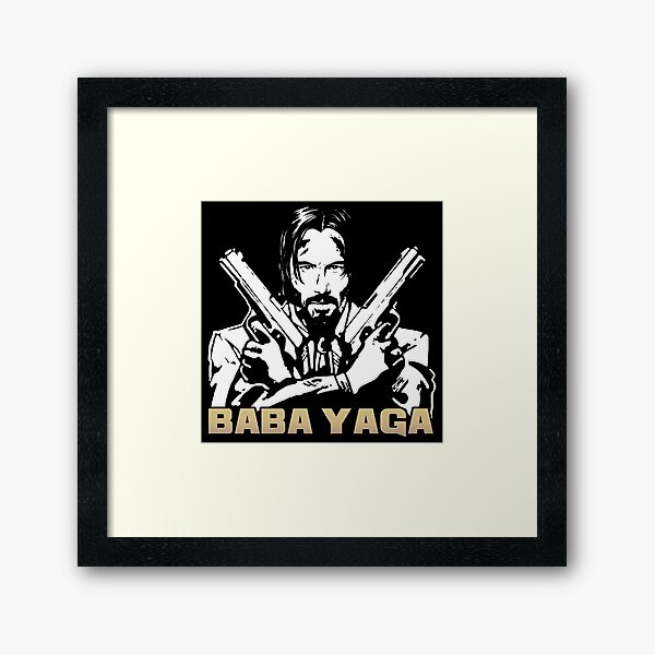 John Wick Baba Yaga Framed Art Print