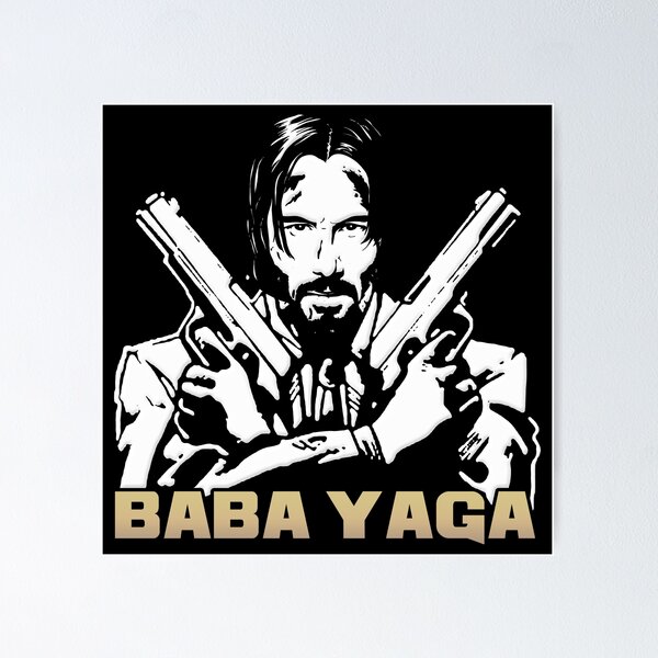 Artikel-Vorschau von John Wick Baba Yaga, designt und verkauft von ShotEsquire.