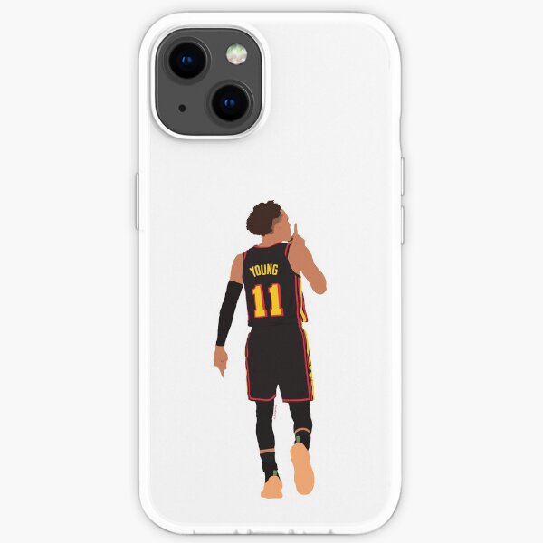 Trae Young Silences MSG Game Winner Playoffs // Phone cases, shirts, stickers iPhone Soft Case