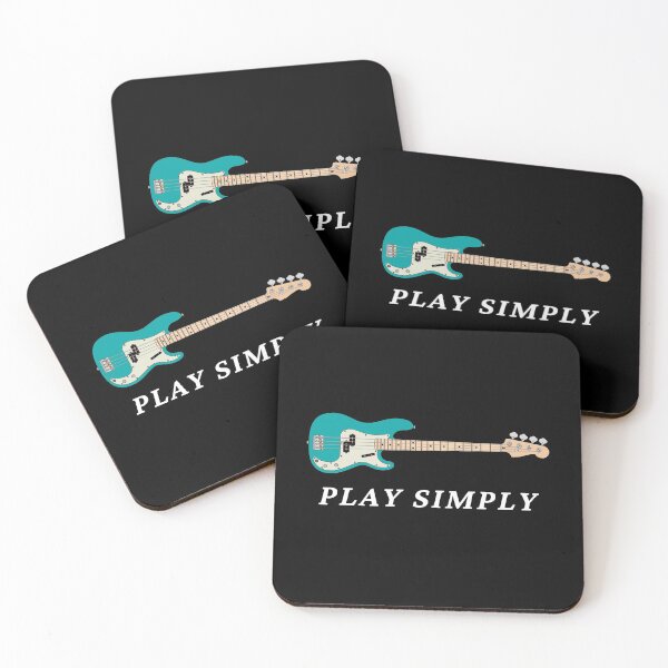 Item preview, Play Simply Bass Guitar Teal Color designed and sold by nightsworthy.