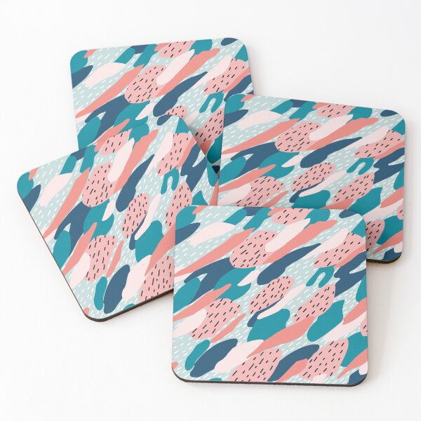 Item preview, Cute Colorful Spring Brushstroke Doodle  designed and sold by pugmom4.
