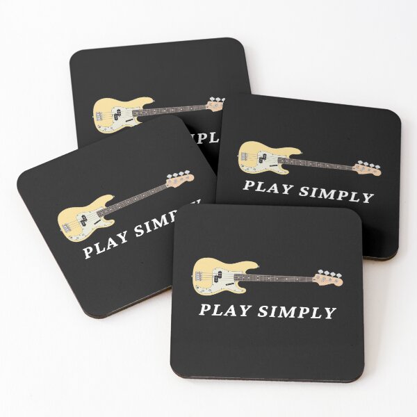 Item preview, Play Simply Bass Guitar Buttercream Color designed and sold by nightsworthy.