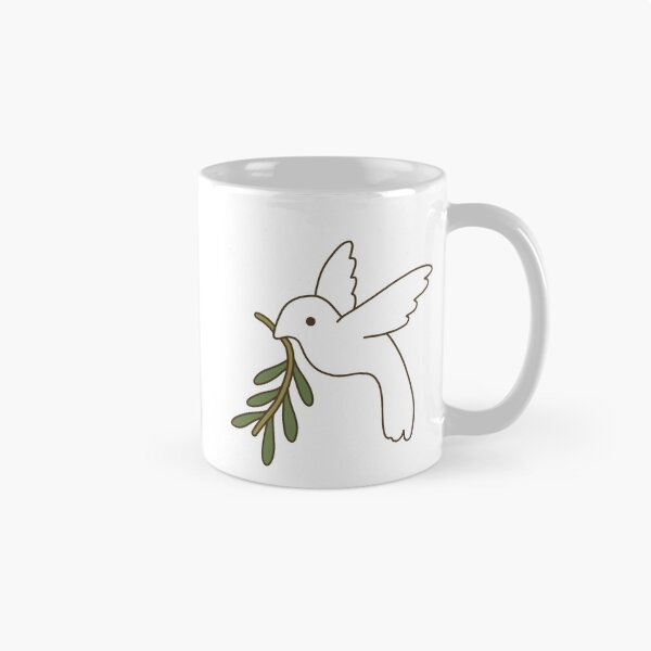 Item preview, Dove with Olive leaf designed and sold by line-on-line.