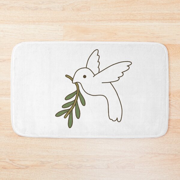 Item preview, Dove with Olive leaf designed and sold by line-on-line.
