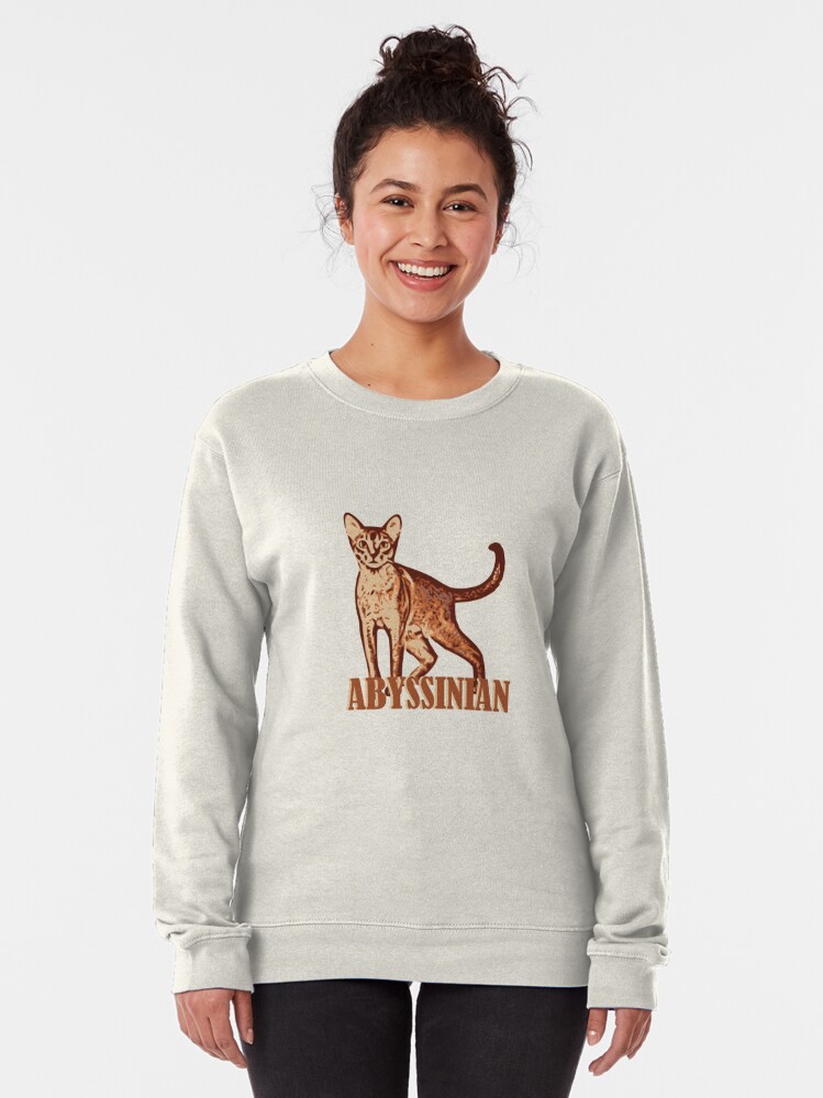 Discover アビシニアン 猫 Abyssinian Cat 男女兼用 スウェット ニット セーター 動物 アニマル 可愛い ギフト プレゼント キッズ 猫好き