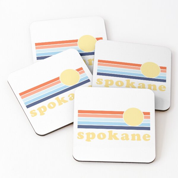 Item preview, Spokane Washington Retro Travel Decal designed and sold by natannc.