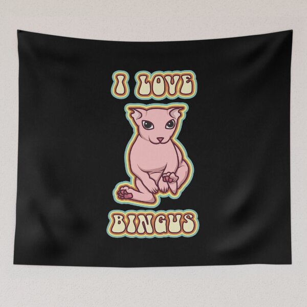 Item preview, I love Bingus Cat designed and sold by Rzera-.