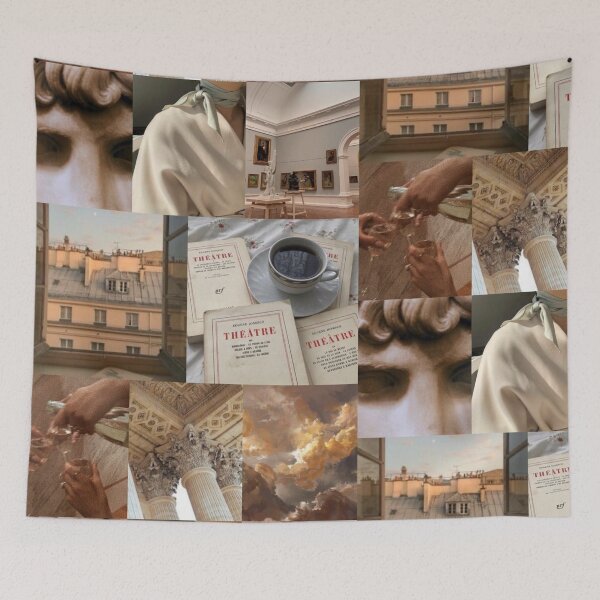 Item preview, light academia collage designed and sold by charlyj___.